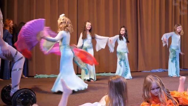 Школа танцев Елены АМАНИ 13.01.2018 Морская феерия смотреть онлайн