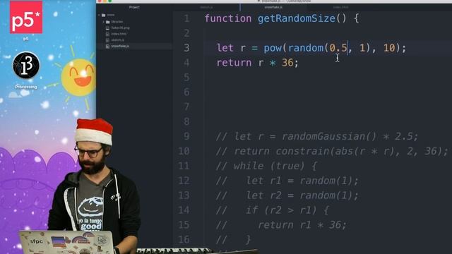 Coding Challenge #88: Snowfall смотреть онлайн