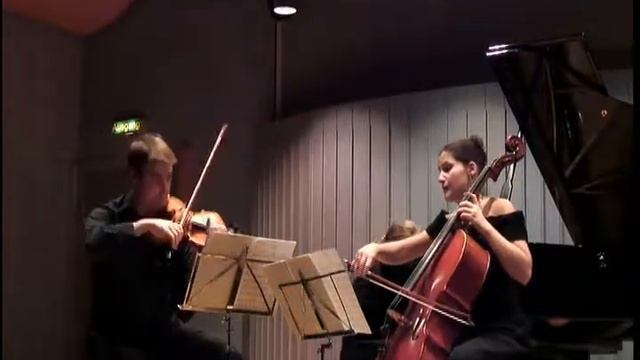 Piano Trio Allegra - Dvorak Dumky trio op. 90, e moll - 3 Movement смотреть онлайн