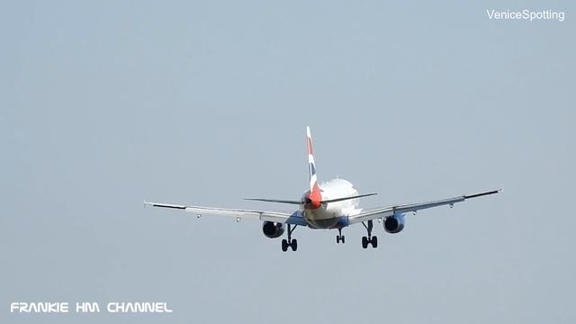 Airplanes Landing And Takeoff - RARE Location At Venice Airport [VCE] | Plane Spotting Venice