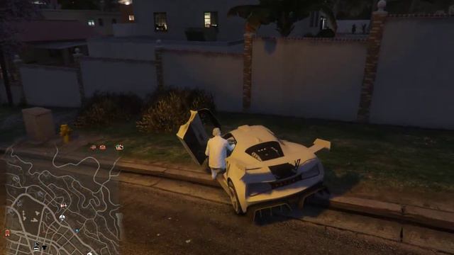 Что будет если наступить или упасть на скользкие мины в GTA 5 online. смотреть онлайн