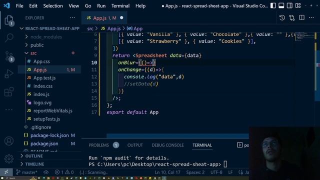 React SpreadSheet смотреть онлайн