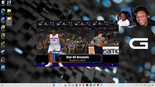 Jumping into the NBA 2K1 World смотреть онлайн