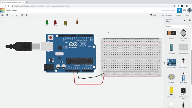 Getting Started with Tinkercad Circuits (Arduino Simulator) смотреть онлайн
