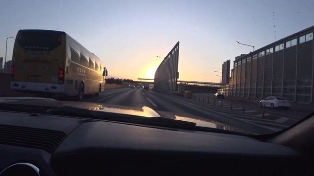 Южная Корея едем в Аэропорт встречать подписчика смотреть онлайн