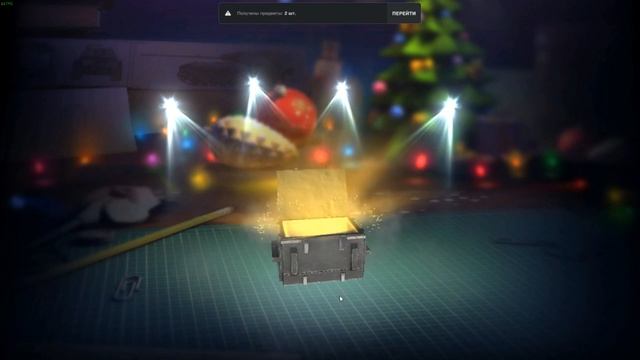 World of Tanks Blitz Новогодние контейнеры за МАНДАРИНЫ смотреть онлайн