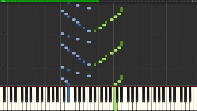 Vivaldi - Summer [Piano Tutorial Synthesia] (Rousseau) смотреть онлайн