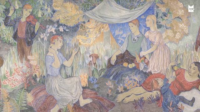 Сможете найти на этой картине спрятанного муми-тролля?