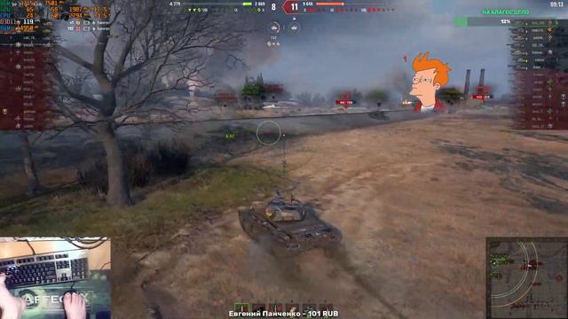 World of Tanks Мир танков 💥 Разгром рандома с двух НОГ как с двух СТВОЛОВ #4 смотреть онлайн