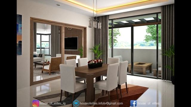 4 Bedroom Modern Contemporary Bungalow House Design Ideas