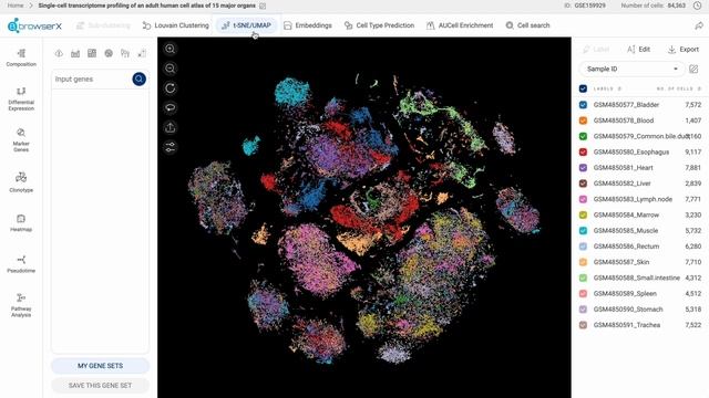 BBrowserX: Dimensionality Reduction with Principal Component Analysis, t-SNE, and UMAP смотреть онлайн