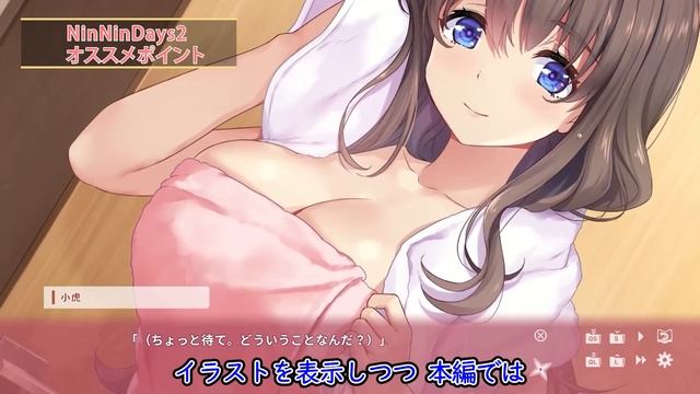 【Switch】エ〇過ぎて規制！→本編では丸見え！の新作ゲーム【NinNinDays2レビュー】 смотреть онлайн