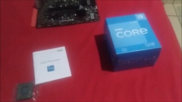 Unboxing Intel Core I3 12100F смотреть онлайн