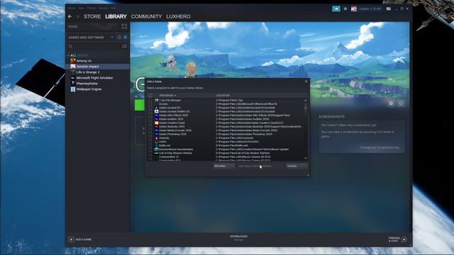 How To Add Genshin Impact to Steam! смотреть онлайн