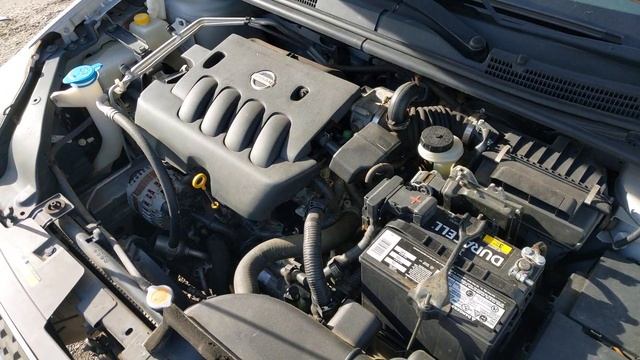 Nissan MR20DE engine sound of 2007 Sentra 2.0S 3N1AB61E57L611041 смотреть онлайн