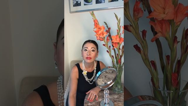 Упражнение с зеркалом.