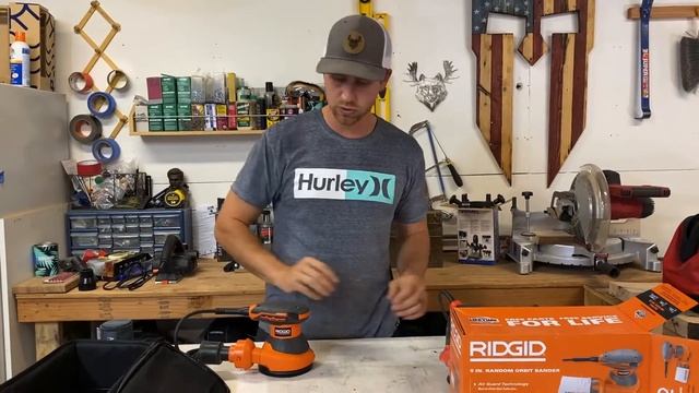 Unboxing - Rigid 3 Amp Corded 5 in. Random Orbital Sander with AIRGUARD Technology смотреть онлайн