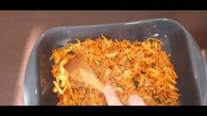 Плов с курицей в духовке на противне!!!