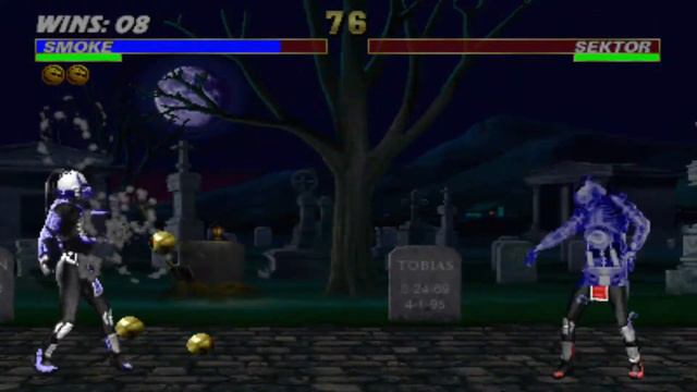 Mortal Kombat 3: Smoke Very Hard/Master Ladder Playthrough (MAME) (1080p 60fps) смотреть онлайн