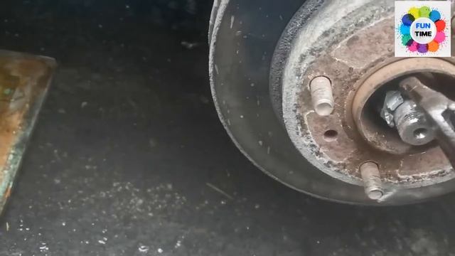 Nissan Almera Classic замена переднего и задниго ступичного подшипника.