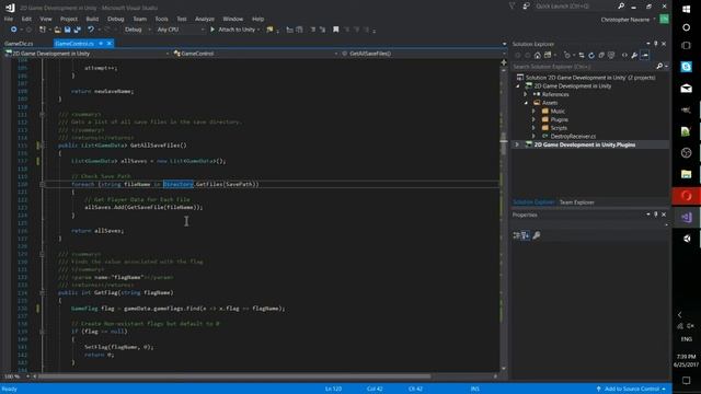 Create a Basic Save System | Unity 5.6 C# Scripting Tutorial смотреть онлайн