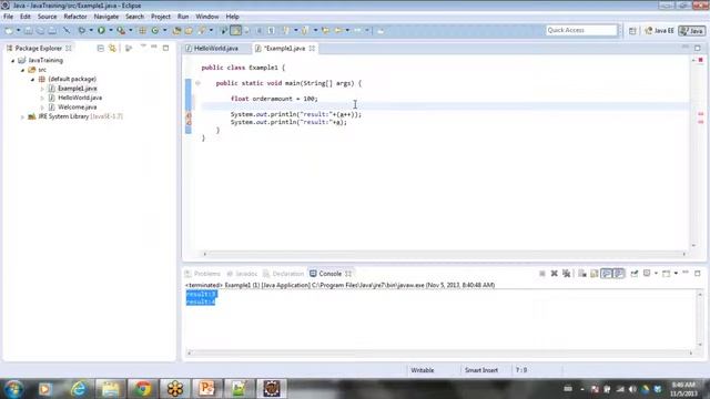 Java Tutorial 4 - Run Java programs in Eclipse смотреть онлайн
