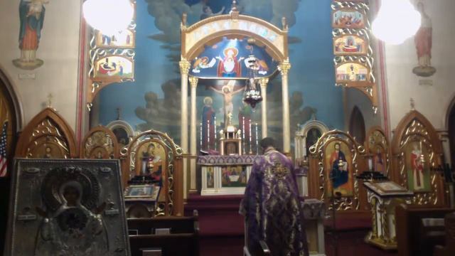 Moleben to St. Nectarios - April 9, 2020 смотреть онлайн