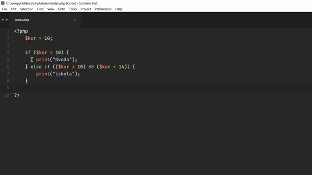 PHP Programozás Bevezetés смотреть онлайн