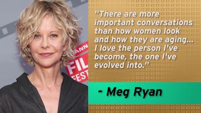 Meg Ryan Addresses Rumors About Her Changing Face смотреть онлайн