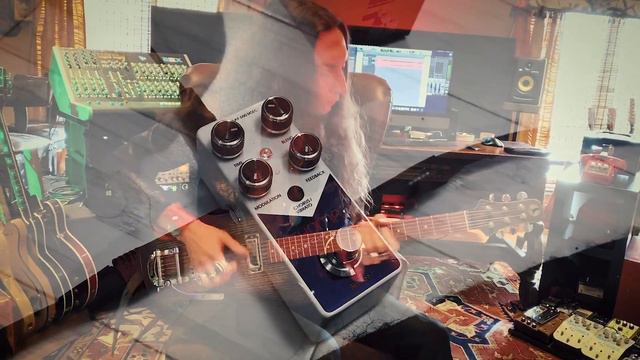 Psychedelic Fingerpicking With XVIVE ECHOMAN Delay Pedal