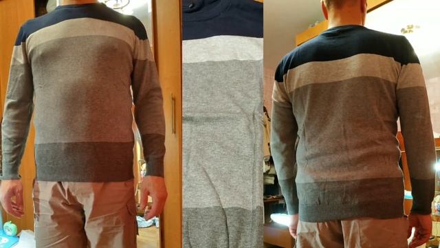 СВИТЕР мужской с АЛИЭКСПРЕСС. смотреть онлайн