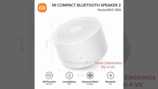 ❤️PROMO PRICE ONLY! XIAOMI Mi Compact Bluetooth Speaker 2 with Built-in Mic for Hands Free Calling смотреть онлайн