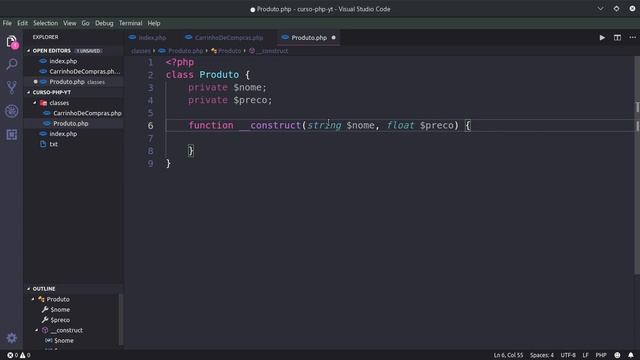Agregação - PHP Orientado a Objetos - Aula 39 смотреть онлайн