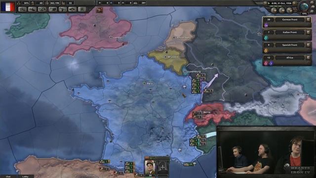 HoI IV - World War Wednesday - Co-Op France - Episode 2 смотреть онлайн