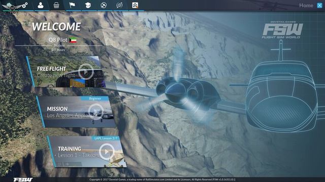 Flight Sim World by Dovetail Games | Early Access | First Look смотреть онлайн
