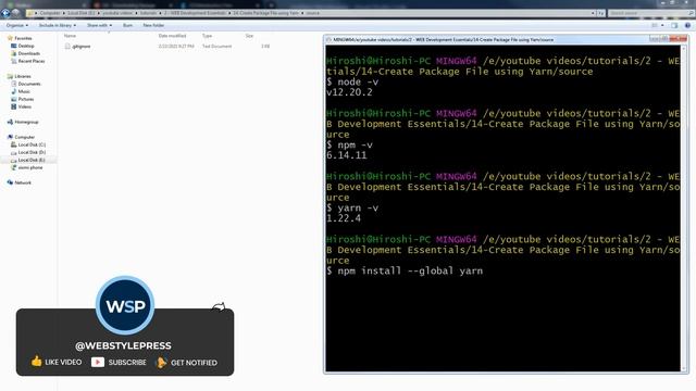 Quickly Create Package File using Yarn Package Manager смотреть онлайн