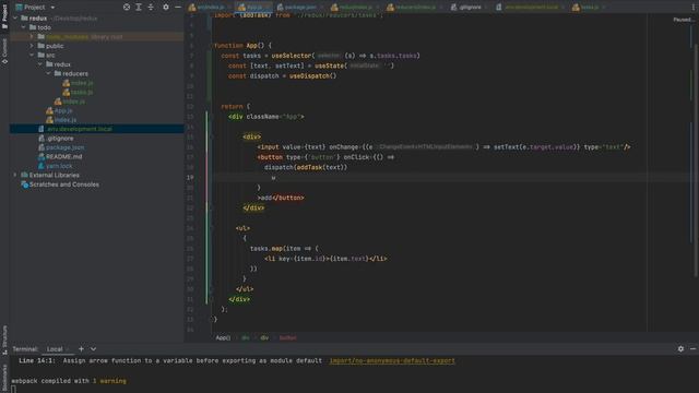 React JS Redux - TodoList смотреть онлайн
