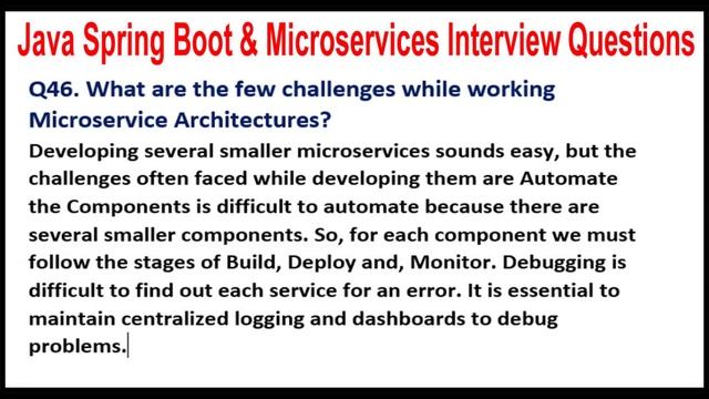 Java Spring Boot & Microservices Interview Questions Set - 5 смотреть онлайн