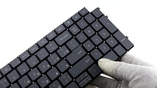 Клавиатура для ноутбука Dell Vostro 15 7510 с подсветкой p/n: NSK-EB0SC, 0KN4-OH2US13, 0X38K3 смотреть онлайн