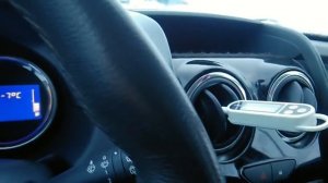 Рено Дастер: Температура двигателя и прогрев салона зимой.