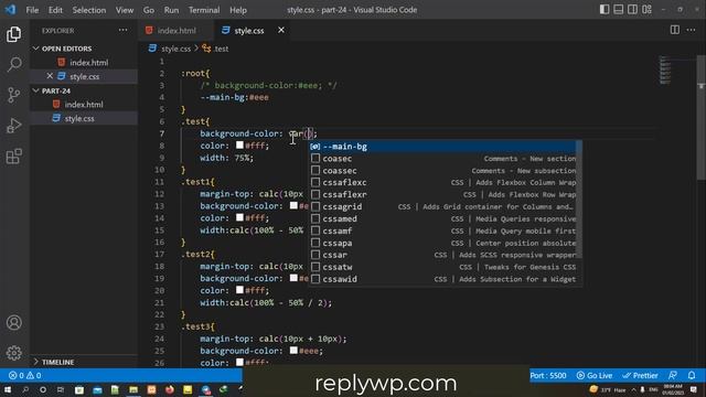 آموزش css آموزش کار با root و calc در Css | پاسخ وردپرس смотреть онлайн