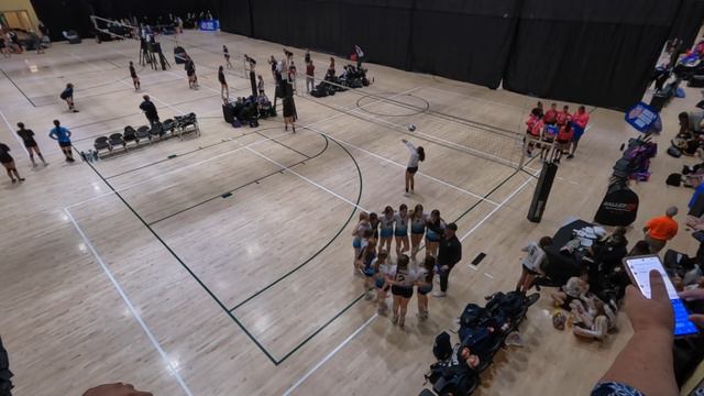 2023 AAU VB Classic: Driven 13U Teal vs CCVV 13 Fuchsia - Match 03 Set 03 смотреть онлайн
