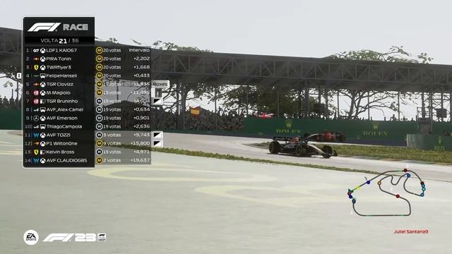 F1 E-sports (LIVE) / GP do BRASIL / Temp XVII / Etapa 4 / F1WC GRID A смотреть онлайн