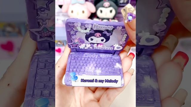 Sanrio Crafts?Diy Kuromi Paper Craft Ideas ?     #cindyasmr