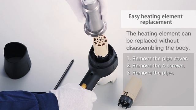 HAKKO FV 310; easy heating element replacement смотреть онлайн