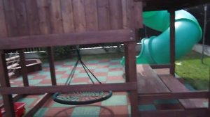 Детская площадка "Богатырь Делюкс" от Киндер-Домика