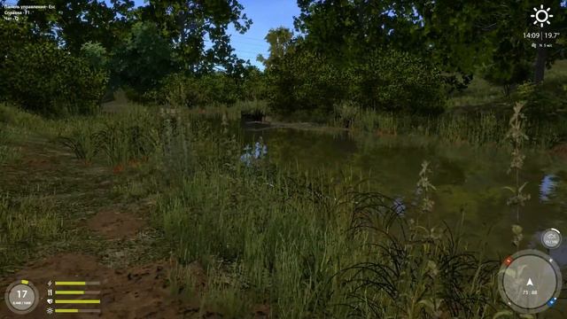 Русская рыбалка 4 - река Вьюнок - Фидер перед мостиком смотреть онлайн