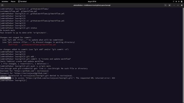 How to allow GitHub Access Token to create and update GitHub Workflow смотреть онлайн