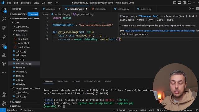 Django & PGVector - Vector-Based Search in Django with PGVector & PostgreSQL смотреть онлайн