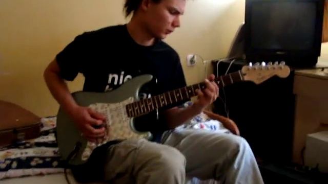 Fender Mexican + Roland cube 20X смотреть онлайн